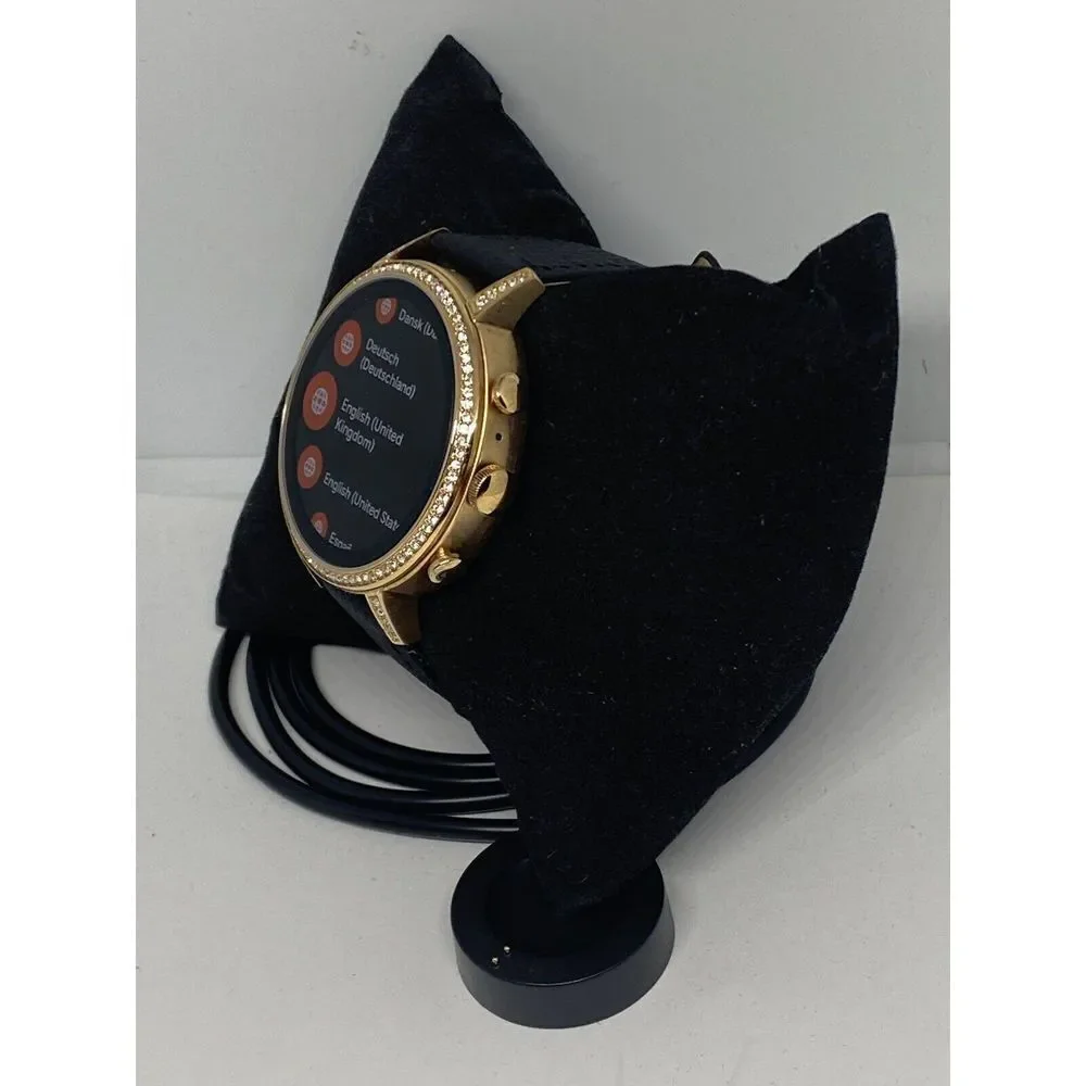 Fossil Gen 4 Authentic Digital Dial Smart Watch Custom Band FTW6030 AB173